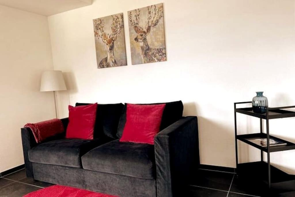 Wohnung Mit Fantastischer Aussicht Trin Exterior foto